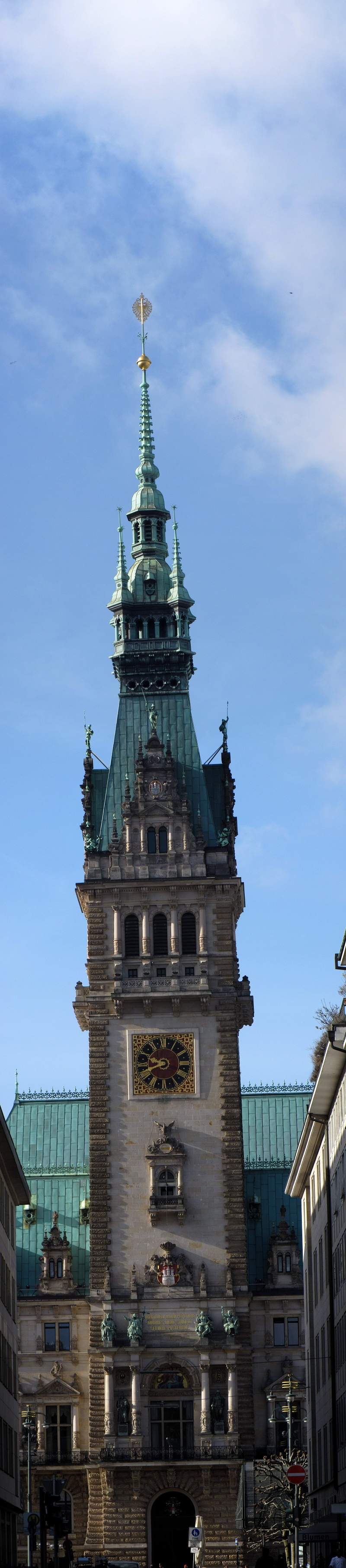 Hamburg - Rathausturm