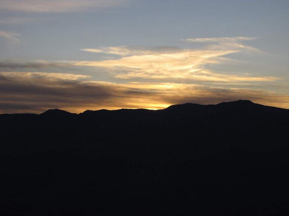 Death Valley - Sonnenuntergang