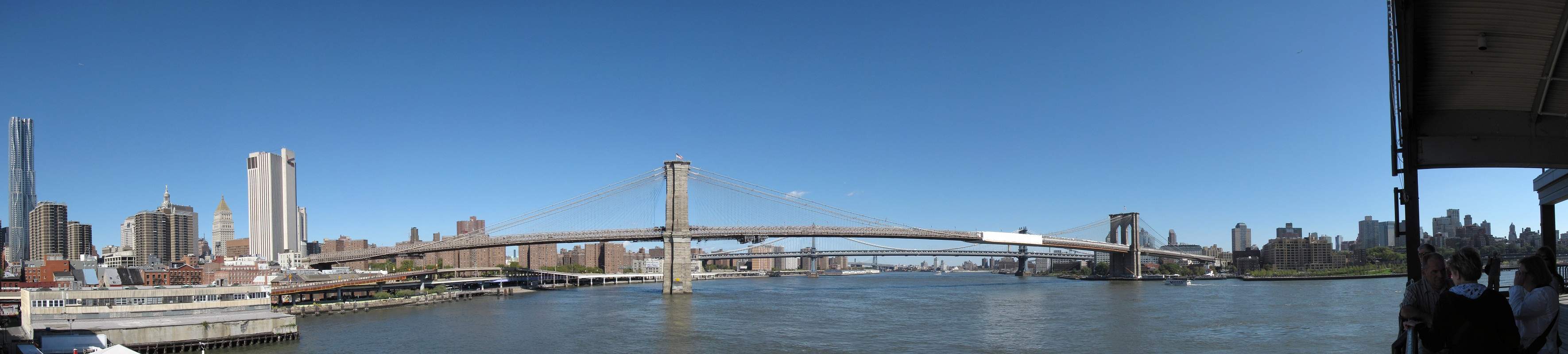 New York City - Panorama Brooklyn Bridge