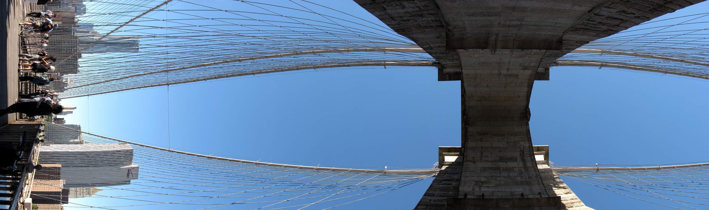 New York City - Brooklyn Bridge Panorama