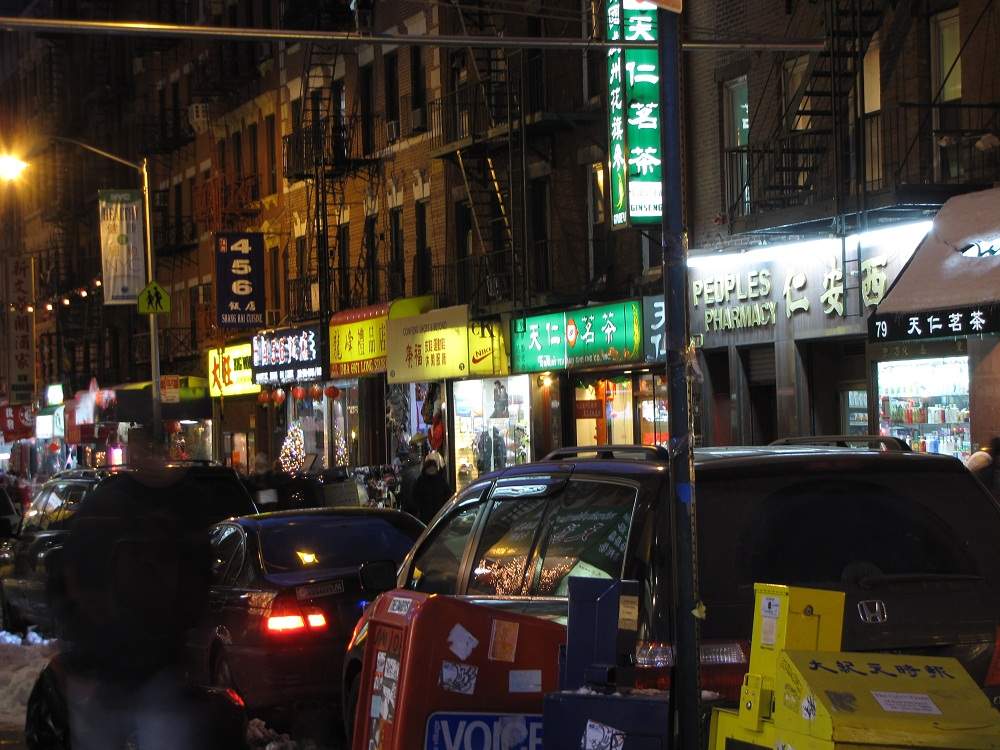 Chinatown bei Nacht