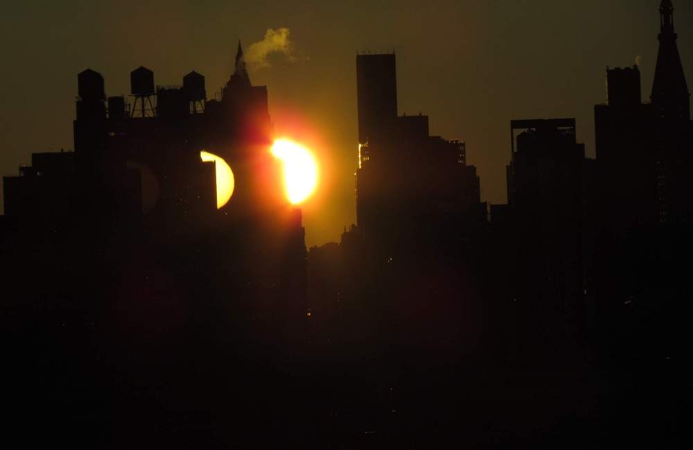 Sonnenaufgang Manhattan